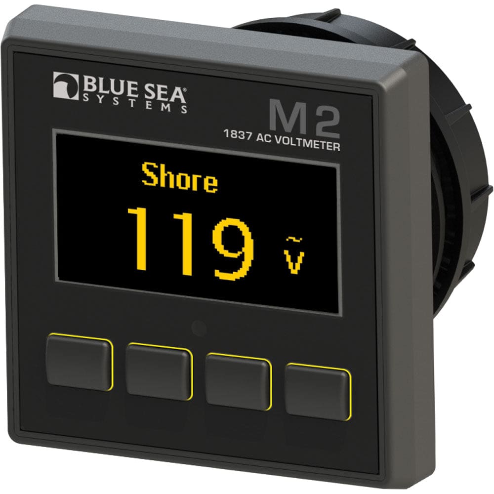 Blue Sea 1837 M2 AC Voltmeter - Electrical | Meters & Monitoring - Blue Sea Systems