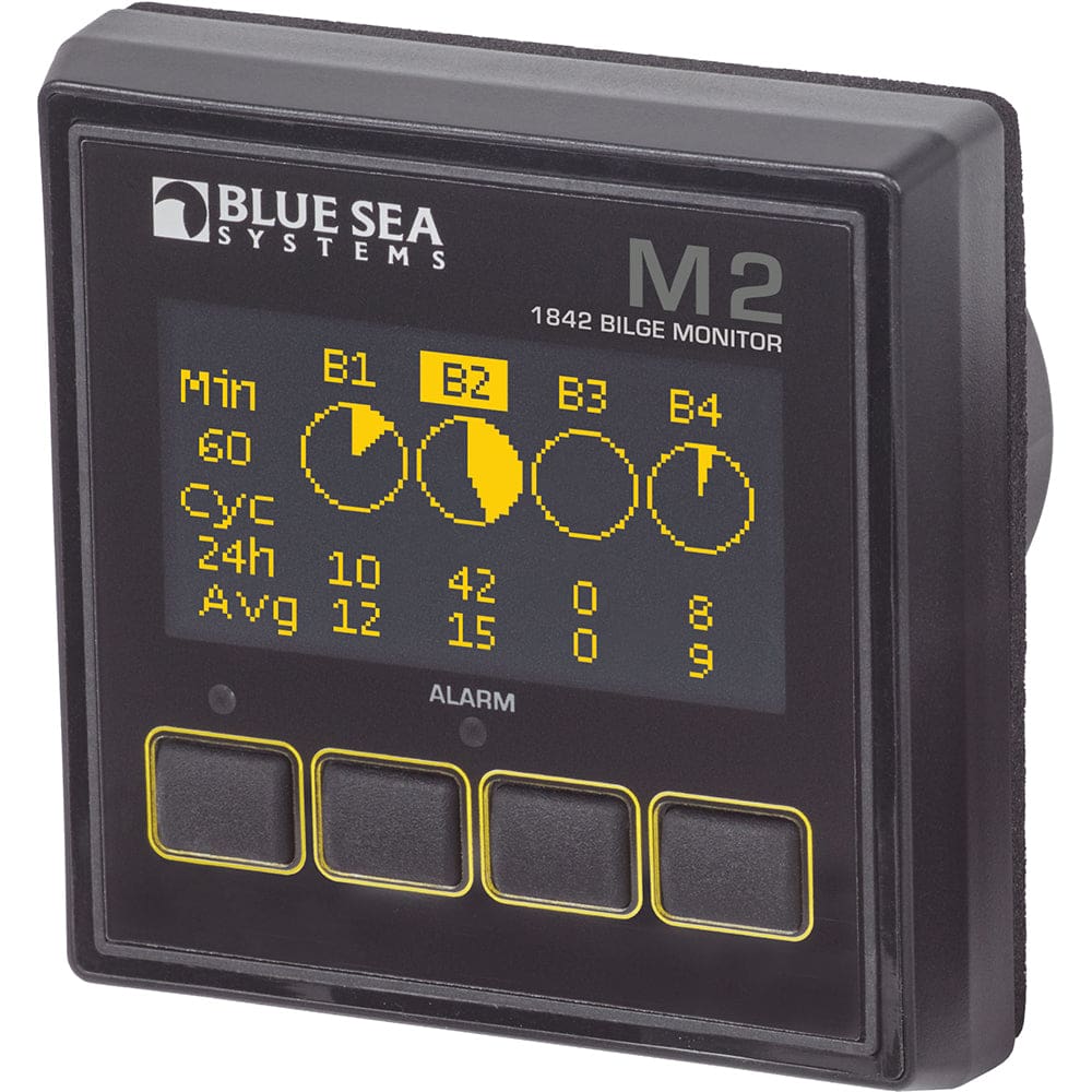 Blue Sea 1842 M2 OLED Digital Bilge Meter - Electrical | Meters & Monitoring - Blue Sea Systems