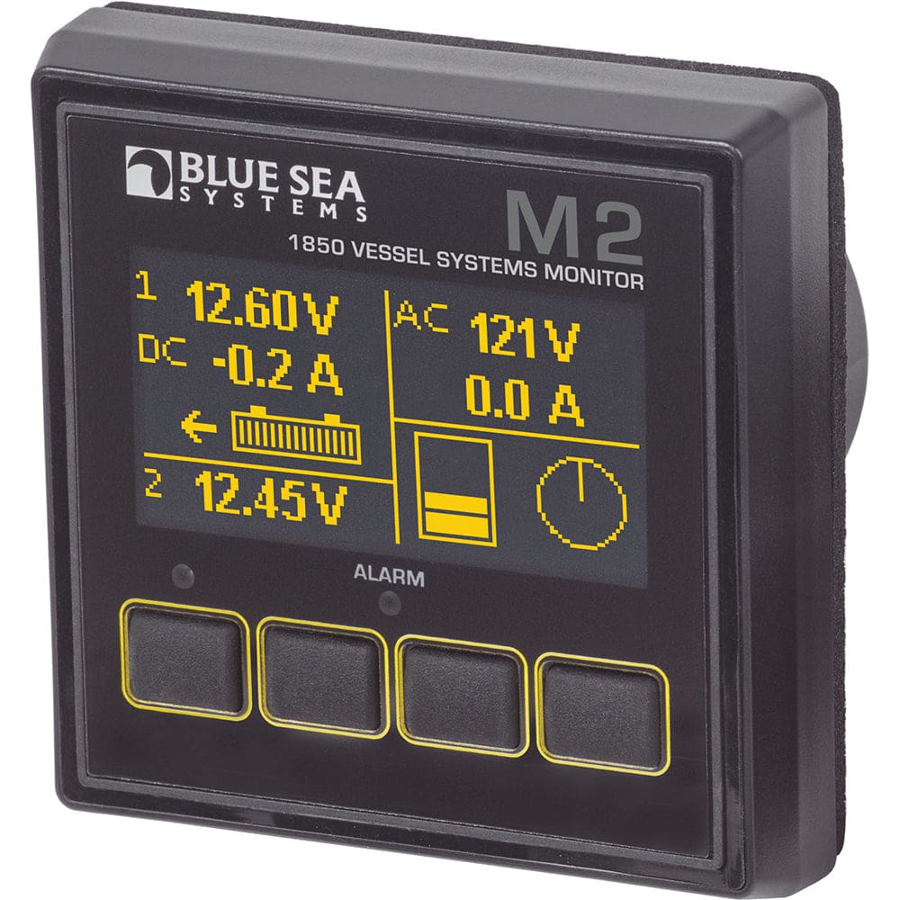 Blue Sea 1850 M2 Vessel Systems Monitor - Electrical | Meters & Monitoring - Blue Sea Systems