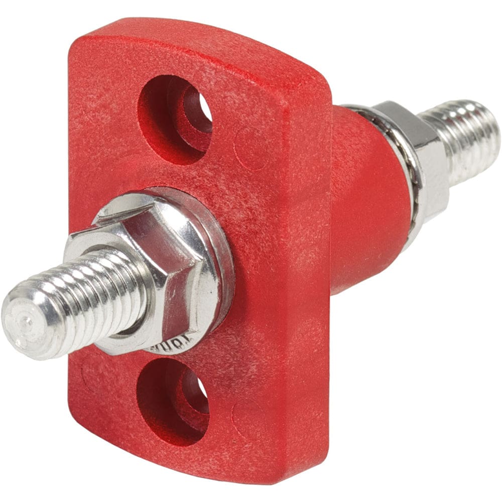 Blue Sea 2202 Red Terminal Feed Through Connectors - Electrical | Busbars Connectors & Insulators - Blue Sea Systems
