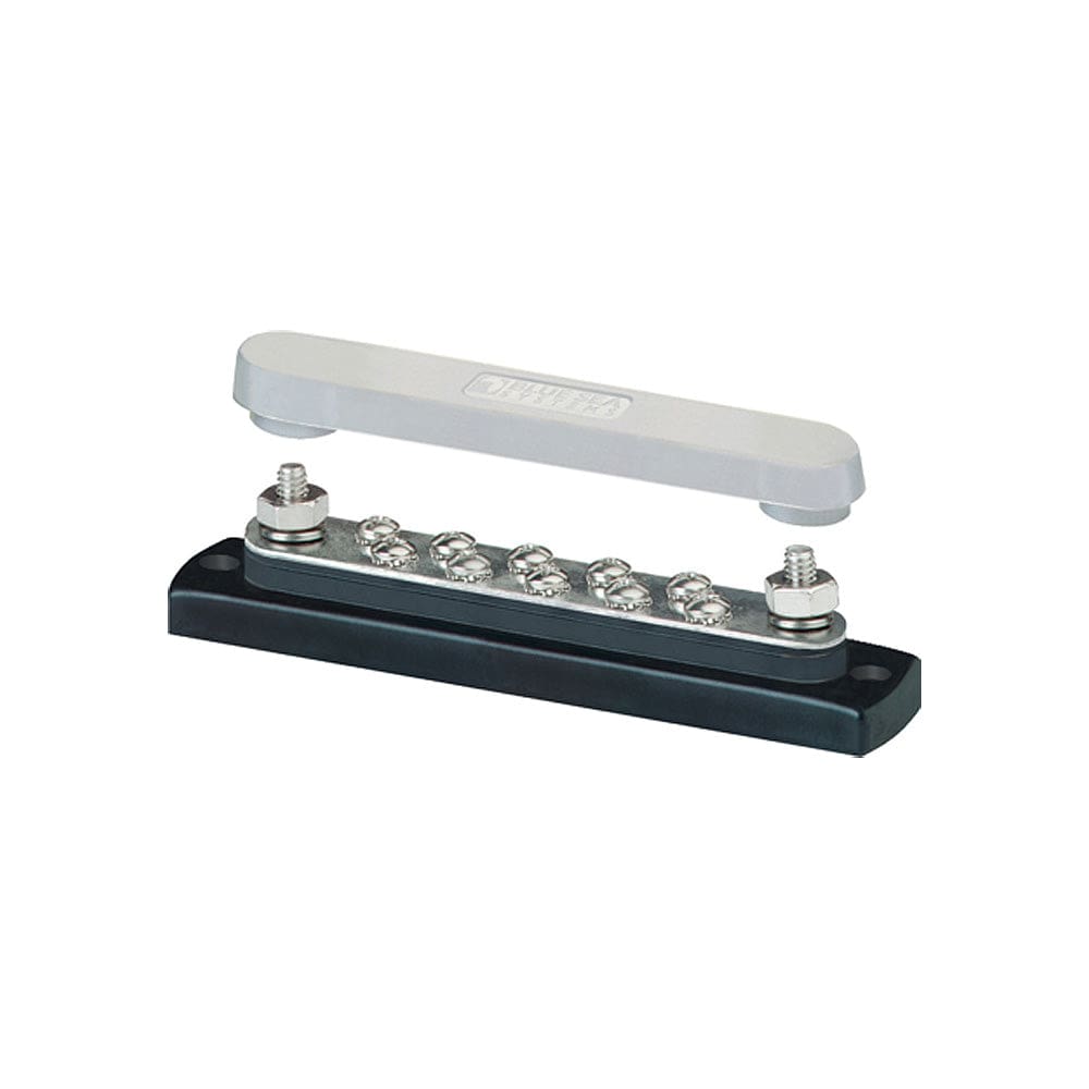 Blue Sea 2300 150AMP Common BusBar 10 x #8-32 Screw Terminal w/ Cover - Electrical | Busbars Connectors & Insulators - Blue Sea Systems