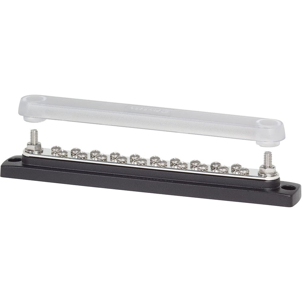 Blue Sea 2312 150 Ampere Common Busbar 20 x 8-32 Screw Terminal with Cover - Electrical | Busbars Connectors & Insulators - Blue Sea Systems