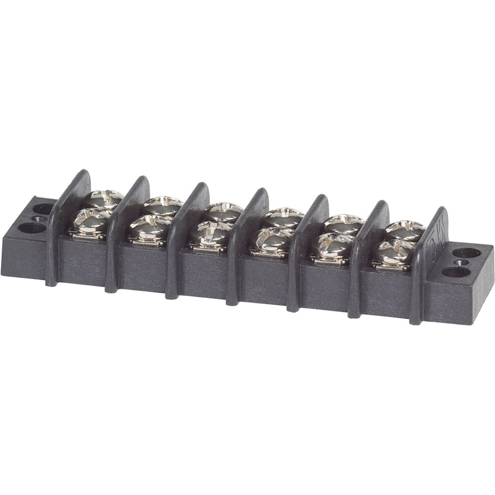 Blue Sea 2406 Terminal Block 20AMP - 6 Circuit (Pack of 4) - Electrical | Busbars Connectors & Insulators - Blue Sea Systems