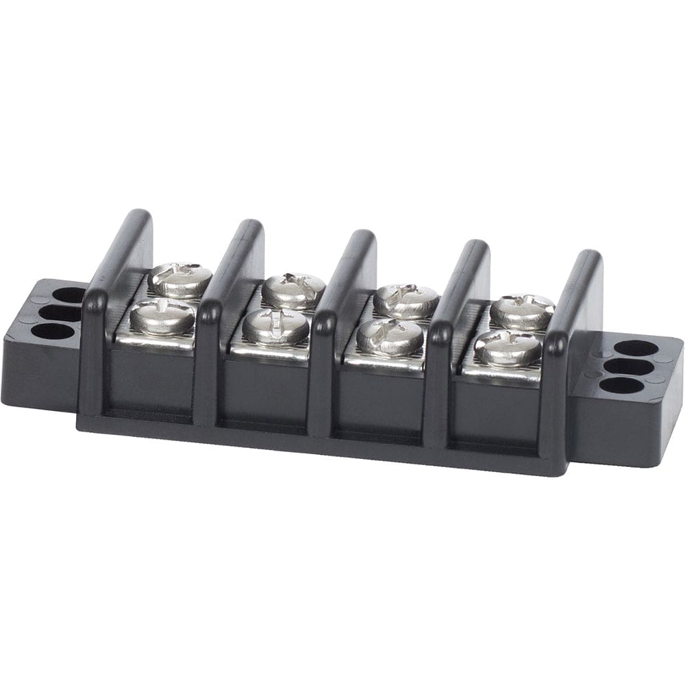 Blue Sea 2504 Terminal Block 3AMP - 4 Circuit (Pack of 4) - Electrical | Busbars Connectors & Insulators - Blue Sea Systems
