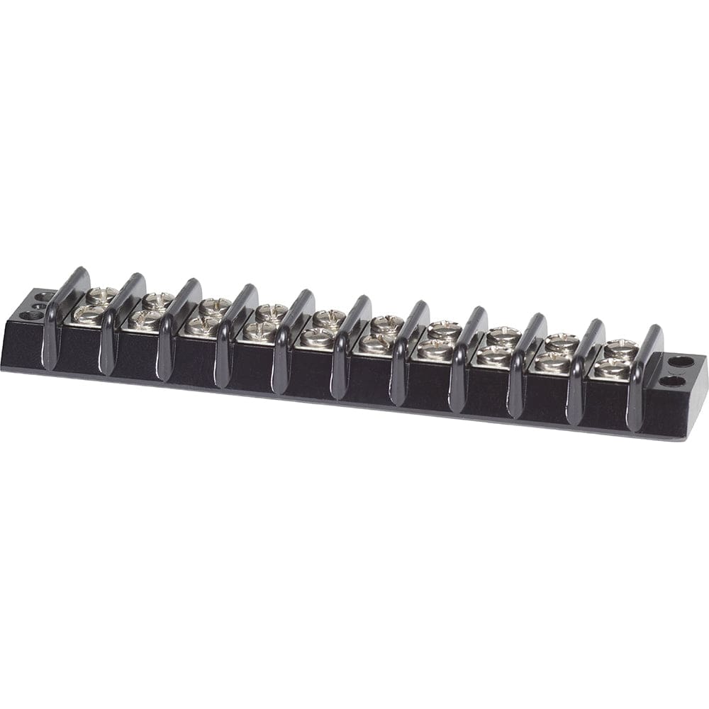 Blue Sea 2510 Terminal Block 30AMP - 10 Circuit (Pack of 2) - Electrical | Busbars Connectors & Insulators - Blue Sea Systems