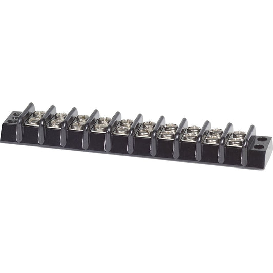 Blue Sea 2510 Terminal Block 30AMP - 10 Circuit (Pack of 2) - Electrical | Busbars Connectors & Insulators - Blue Sea Systems
