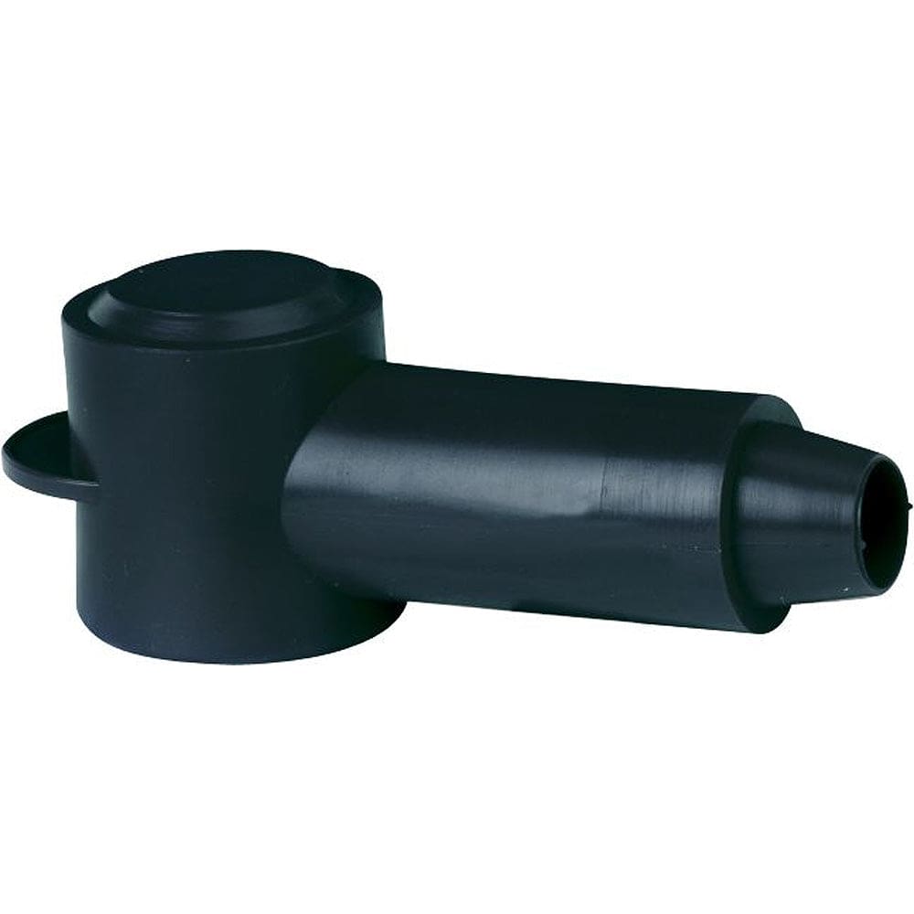 Blue Sea 4011 CableCap - Black 0.70 to 0.30 Stud (Pack of 6) - Electrical | Busbars Connectors & Insulators - Blue Sea Systems
