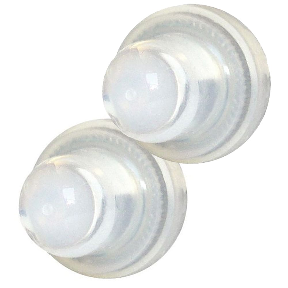 Blue Sea 4135 Push Button Reset Only Circuit Breaker Boot - Clear- 2-Pack (Pack of 6) - Electrical | Switches & Accessories - Blue Sea