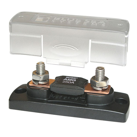 Blue Sea 5001 Fuse Block MEGA 100-300A w/ Cover - Electrical | Fuse Blocks & Fuses - Blue Sea Systems