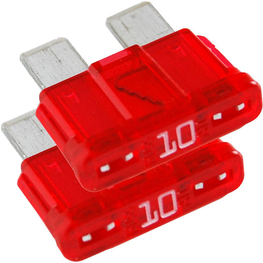 Blue Sea 5241 10A ATO/ ATC Fuse (Pack of 6) - Electrical | Fuse Blocks & Fuses - Blue Sea Systems
