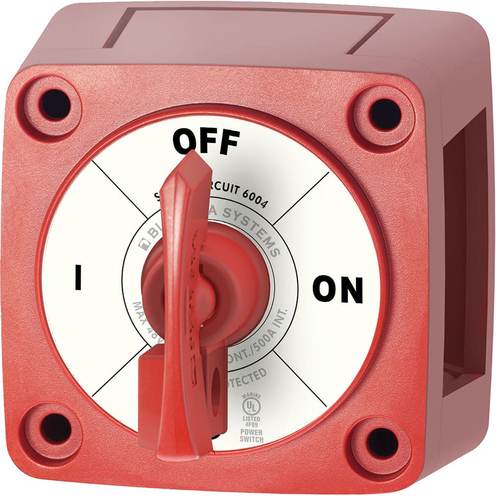 Blue Sea 6004 Single Circuit ON-OFF w/ Locking Key - Red - Electrical | Battery Management - Blue Sea Systems