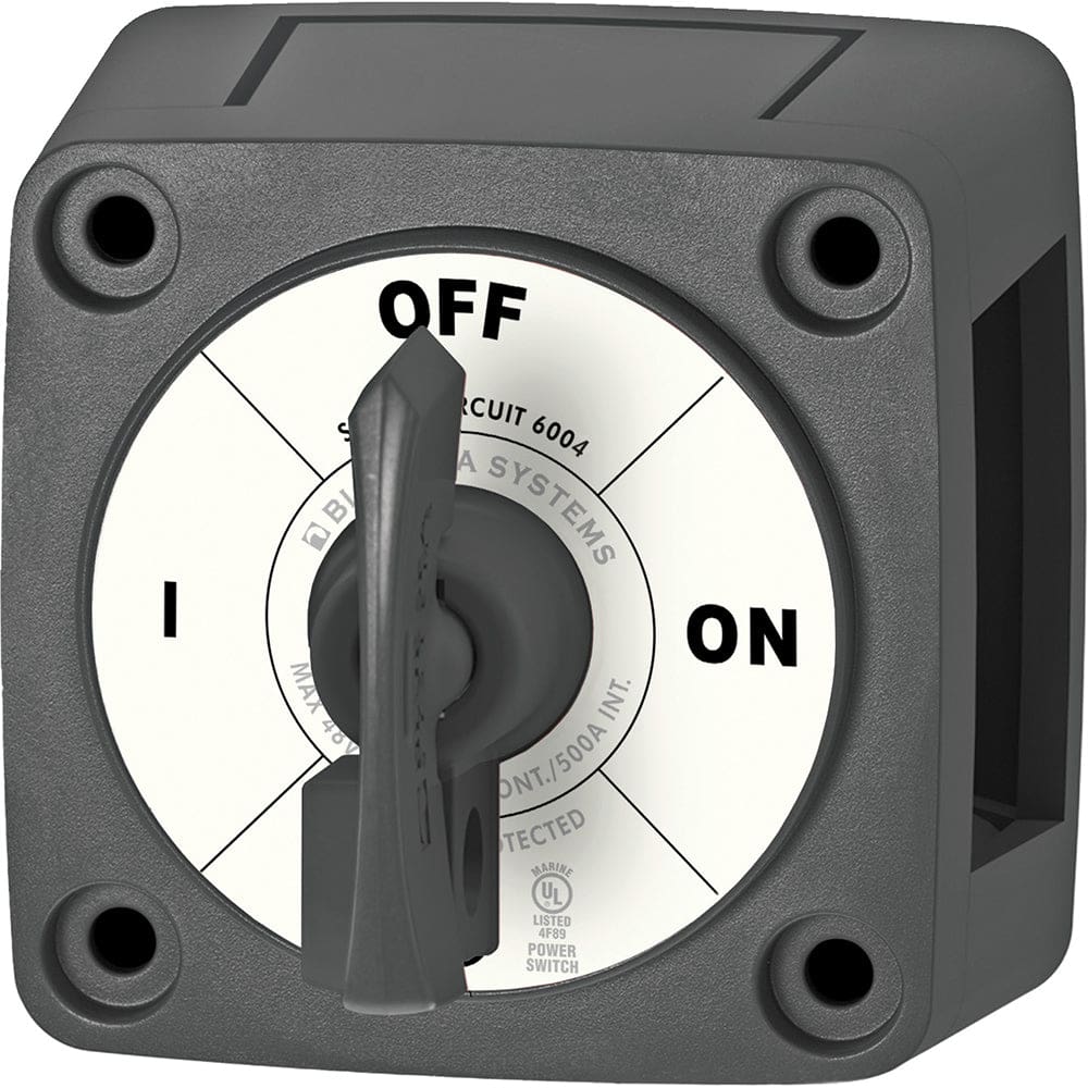Blue Sea 6004200 Single Circuit ON-OFF w/ Locking Key - Black - Electrical | Battery Management - Blue Sea Systems