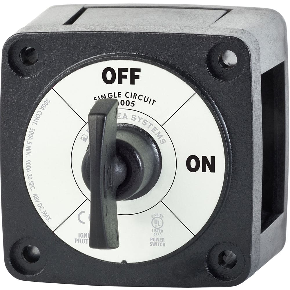 Blue Sea 6005200 Battery Switch Single Circuit ON-OFF - Black - Electrical | Battery Management - Blue Sea Systems