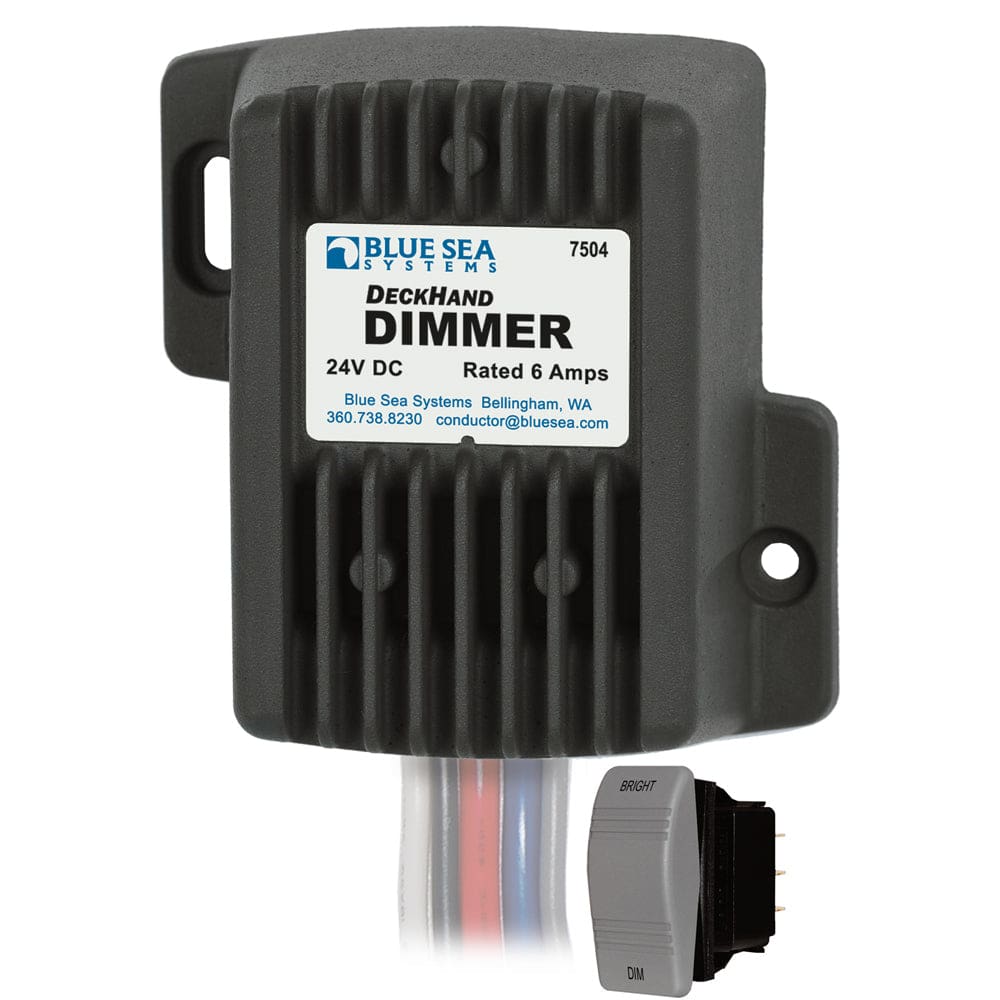Blue Sea 7504 DeckHand Dimmer - 6 Amp/ 24V - Electrical | Switches & Accessories - Blue Sea Systems