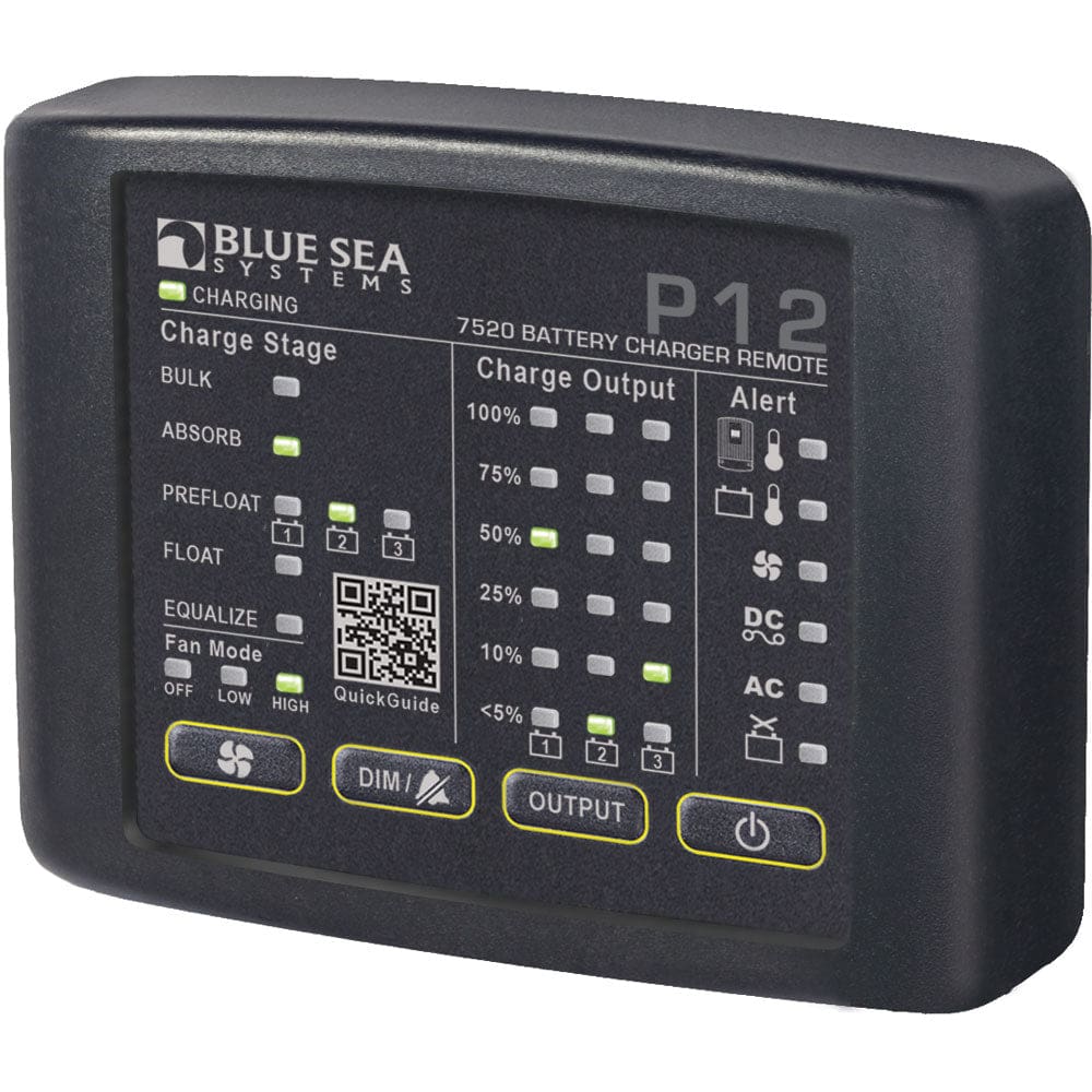 Blue Sea 7520 P12 LED Remote f/ Battery Chargers - Electrical | Battery Chargers - Blue Sea Systems