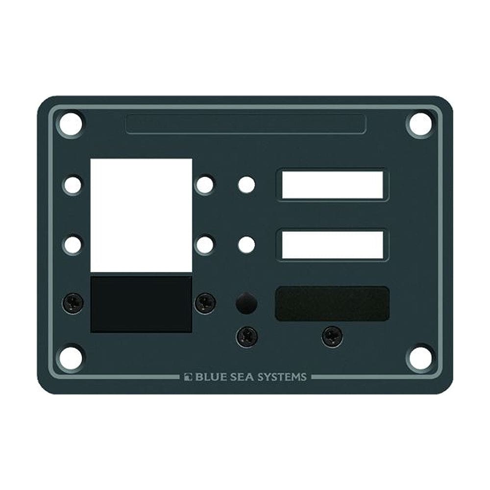 Blue Sea 8088 3 Position DC C-Series Panel - Blank - Electrical | Circuit Breakers - Blue Sea Systems