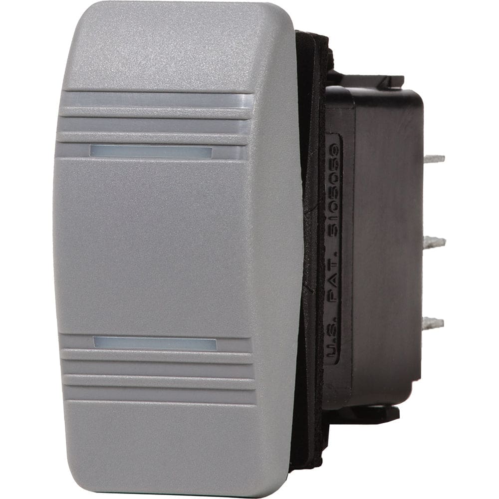 Blue Sea 8220 Water Resistant Contura III Switch - Gray - Electrical | Switches & Accessories - Blue Sea Systems