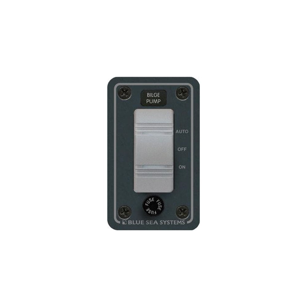 Blue Sea 8263 Contura Single Bilge Pump Control Panel - Electrical | Switches & Accessories - Blue Sea Systems