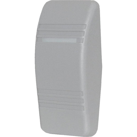 Blue Sea 8297 Contura Switch Grey Actuator - Single Lens (Pack of 6) - Electrical | Switches & Accessories - Blue Sea Systems