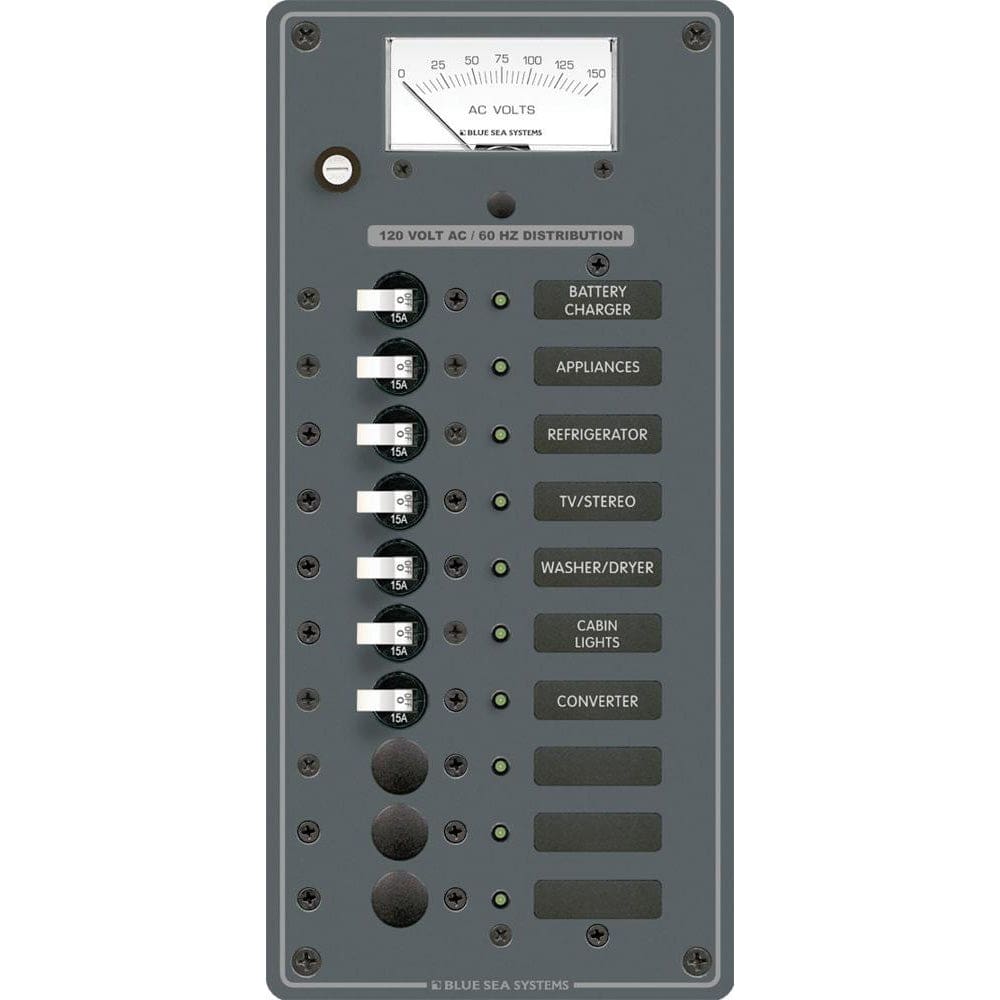 Blue Sea 8478 AC 10 Position - Electrical | Electrical Panels - Blue Sea Systems