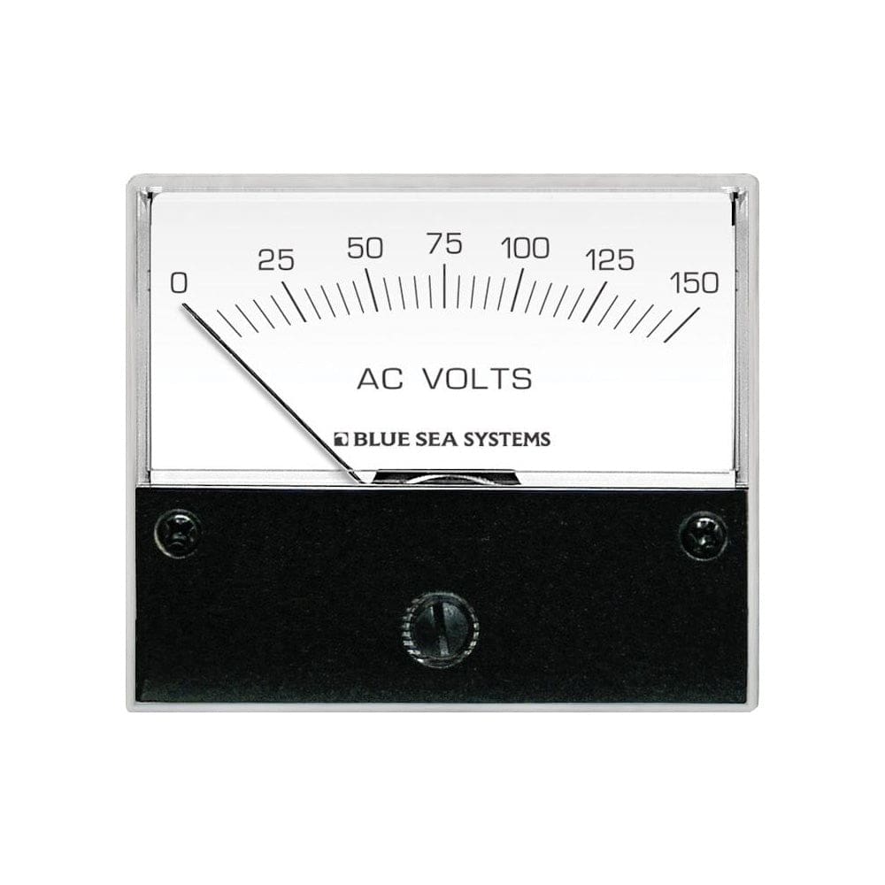 Blue Sea 9353 AC Analog Voltmeter 0-150V AC - Electrical | Meters & Monitoring - Blue Sea Systems