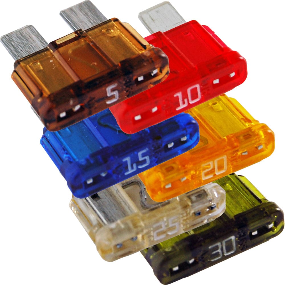 Blue Sea ATC Fuse Kit - 6-Piece (Pack of 6) - Electrical | Fuse Blocks & Fuses - Blue Sea Systems