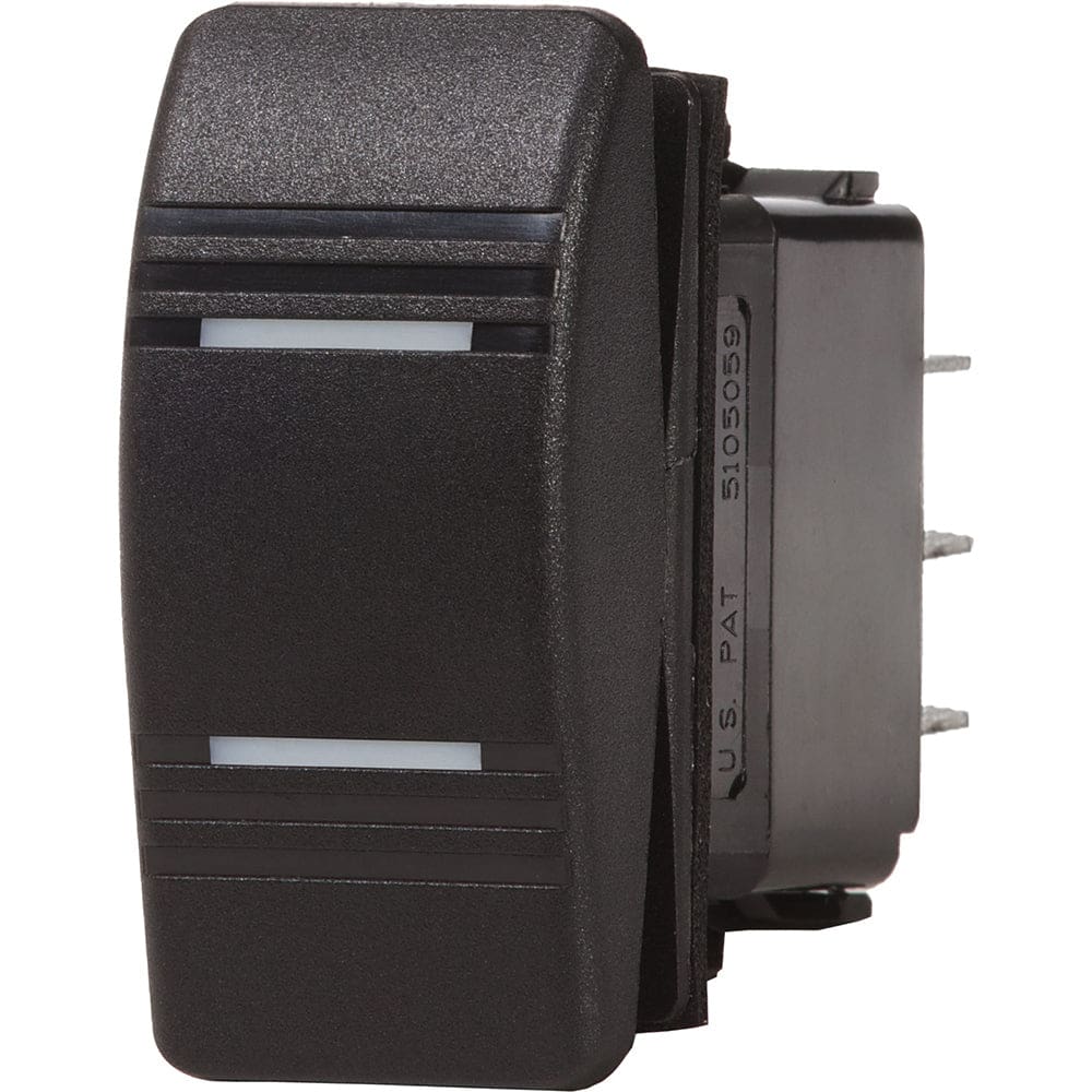 Blue Sea Contura Switch DPDT Black - ON-ON - Electrical | Switches & Accessories - Blue Sea Systems