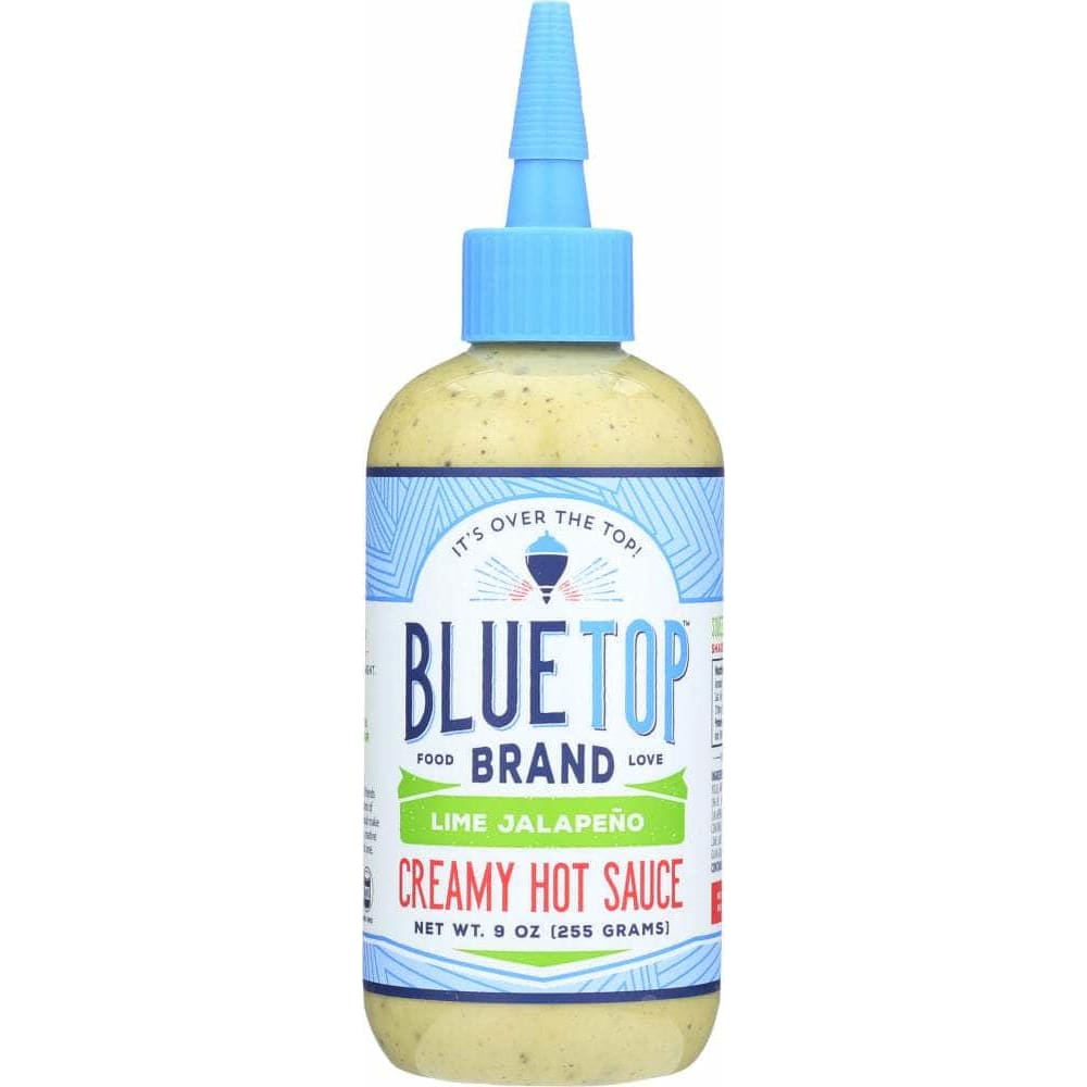 Blue Top Brand Blue Top Brand Creamy Hot Sauce Lime Jalapeno, 9 oz