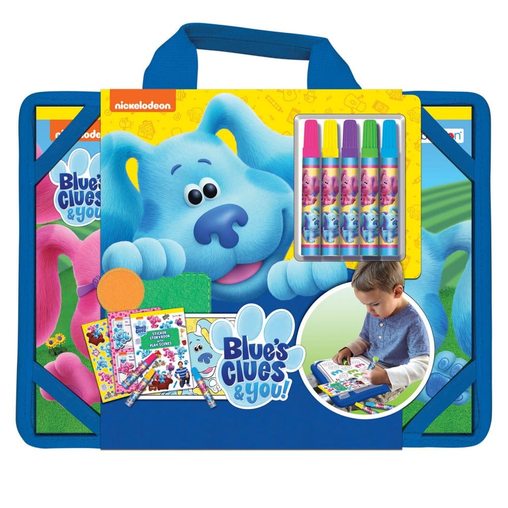 Blue’s Clues and You Storybook and Coloring Lapdesk - Kids Books - Blue’s