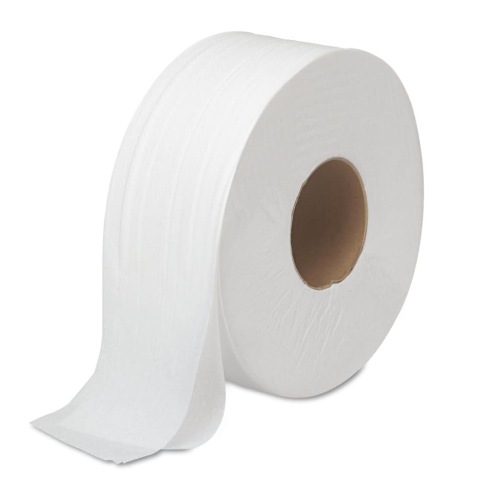 Boardwalk JRT Jumbo 2-Ply Toilet Paper Septic Safe (1000 ft./roll 12 rolls) (Pack of 10) - Paper & Plastic - Boardwalk