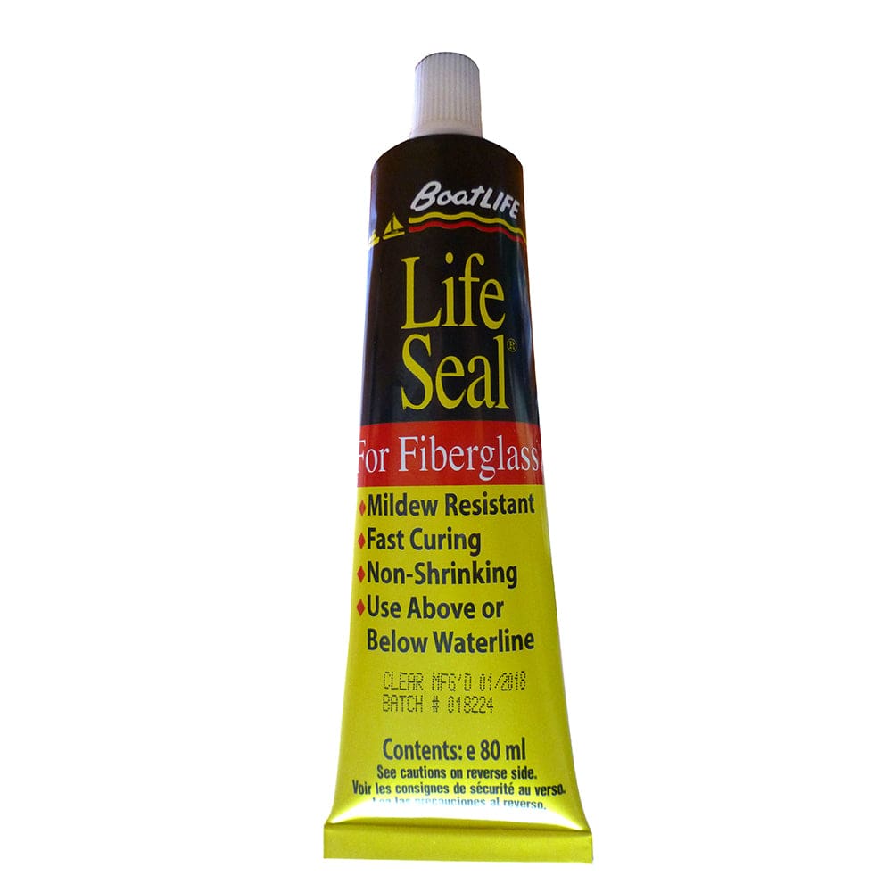 BoatLIFE LifeSeal® Sealant Tube 2.8 FL. Oz - Clear (Pack of 2) - Boat Outfitting | Adhesive/Sealants - BoatLIFE