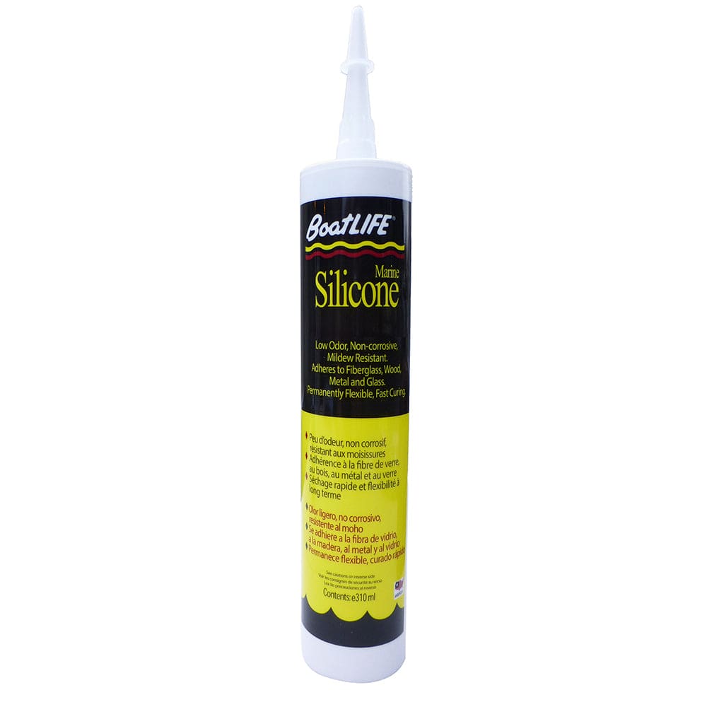 BoatLIFE Silicone Rubber Sealant Cartridge - Black - Boat Outfitting | Adhesive/Sealants - BoatLIFE