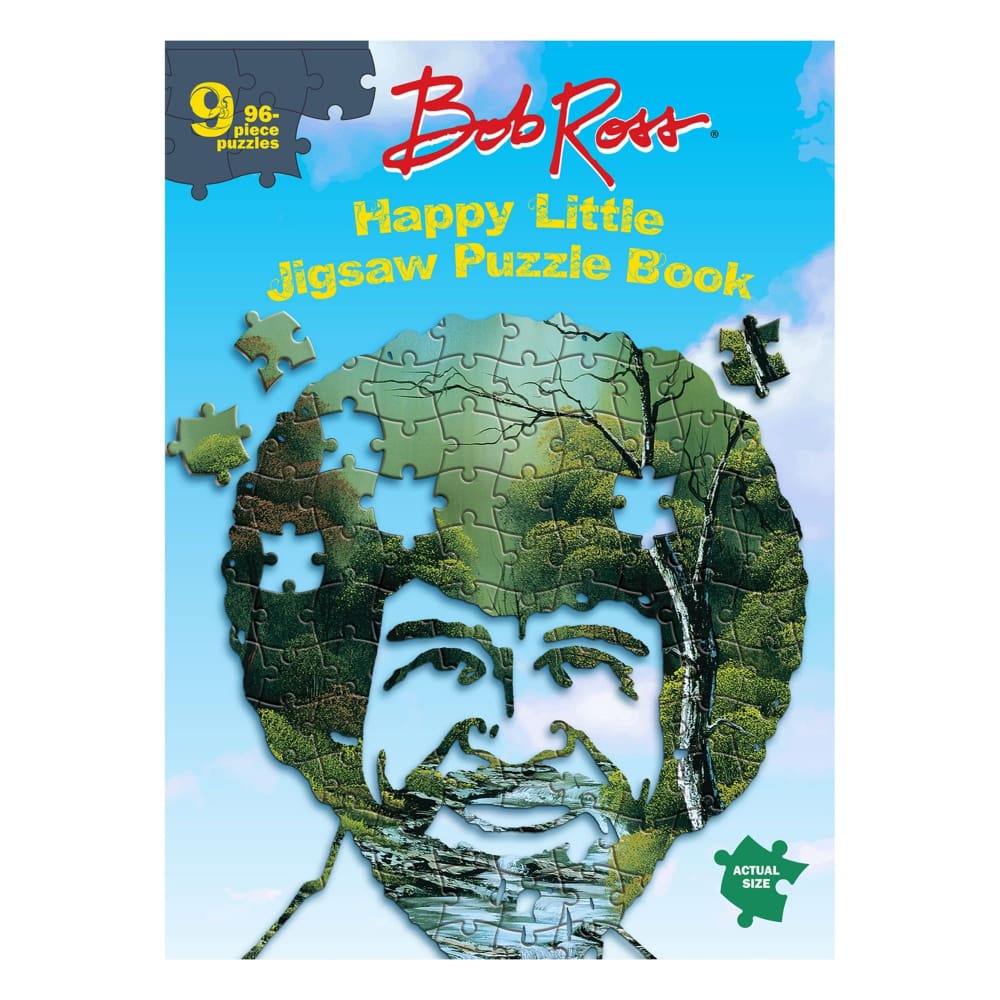 Bob Ross Happy Little Jigsaw Puzzle Book - Home/Office/Books/ - Unbranded