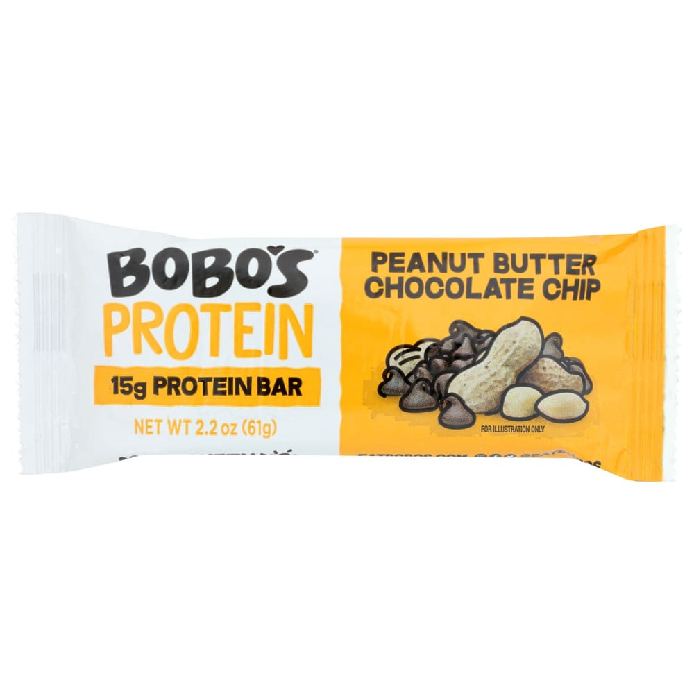 BOBOS OAT BARS: Bar Protein Choc Chip Protein Bar 2.2 OZ (Pack of 5) - BOBOS OAT BARS