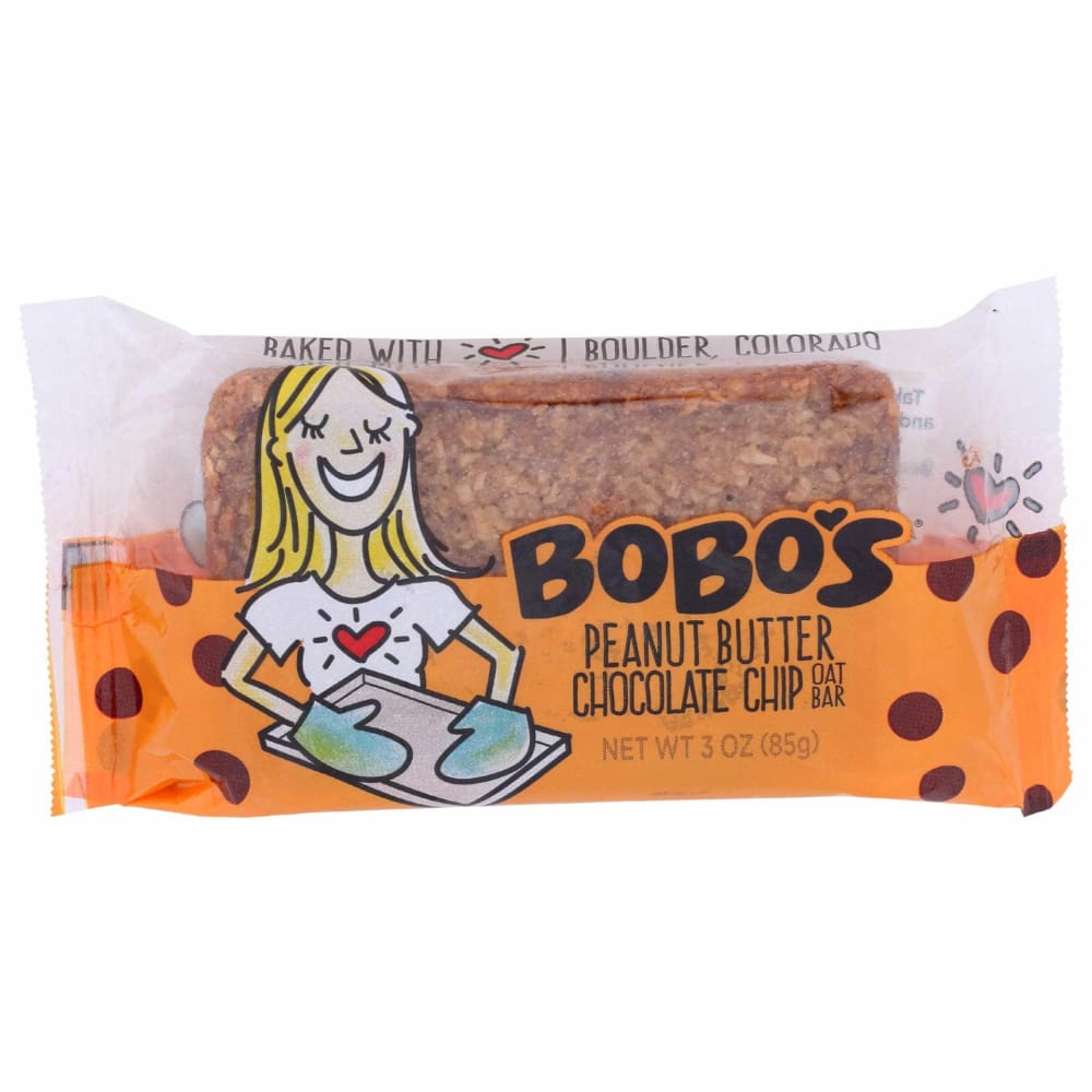 BOBOS OAT BAR BOBOS OAT BARS Peanut Butter Chocolate Chip Oat Bar, 3 oz