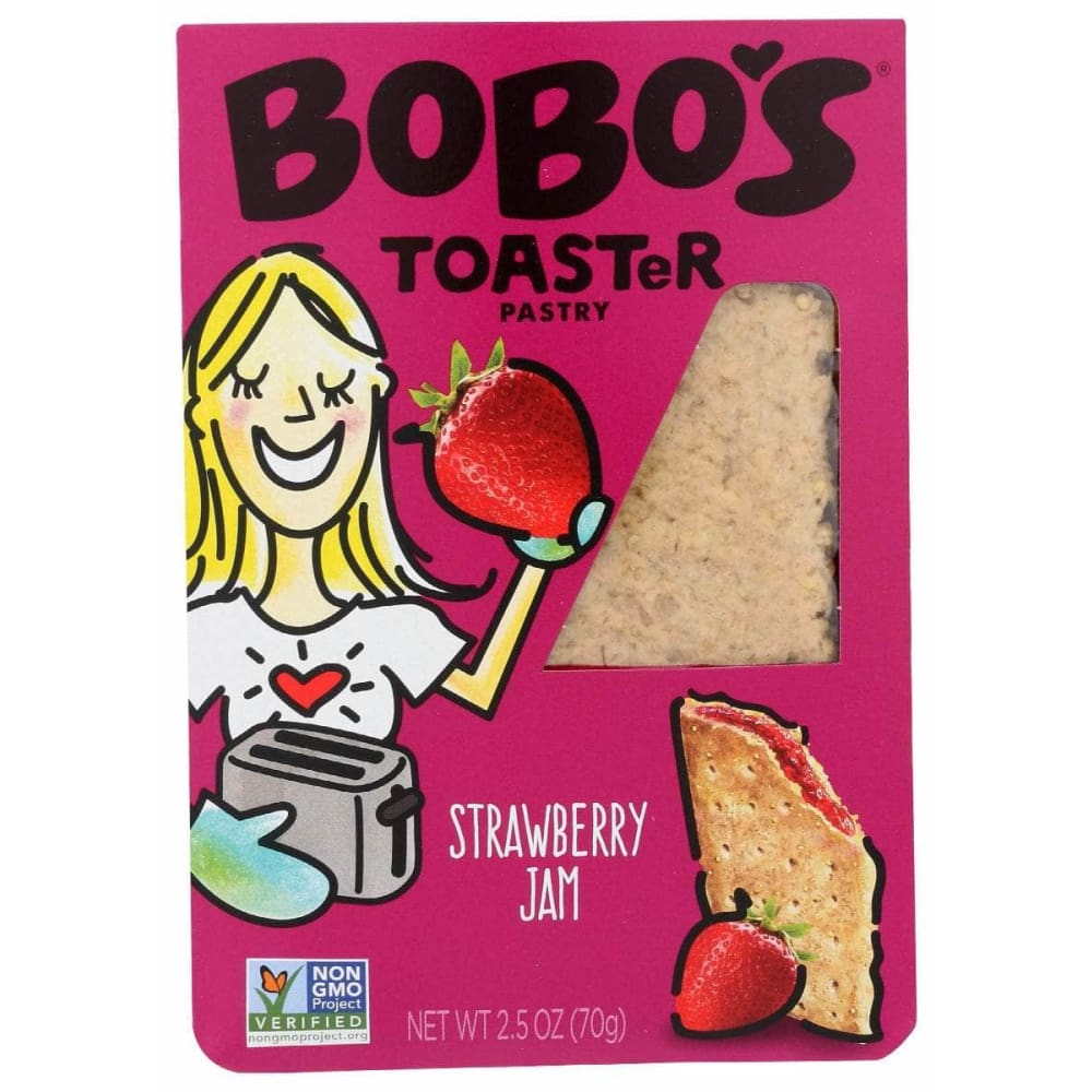 BOBOS OAT BARS BOBOS OAT BARS Toaster Pstry Strwbry Jam, 2.5 oz