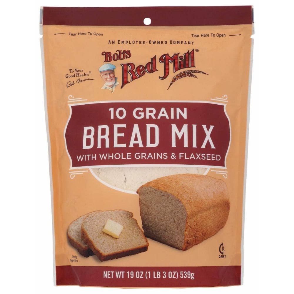 BOBS RED MILL Grocery > Cooking & Baking BOBS RED MILL: 10 Grain Bread Mix, 19 oz
