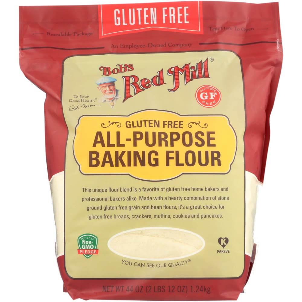 BOBS RED MILL: Baking Flour Gluten Free All Purpose 44 oz (Pack of 3) - Grocery > Cooking & Baking > Flours - BOBS RED MILL