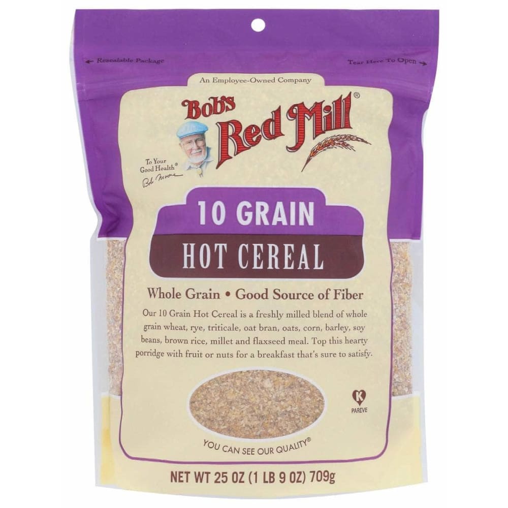 BOBS RED MILL Grocery > Breakfast > Breakfast Foods BOBS RED MILL: Cereal Hot 10 Grain, 25 oz