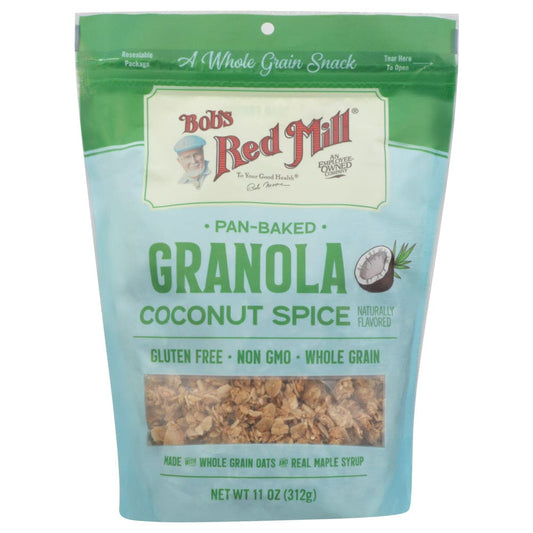 BOBS RED MILL: Coconut Spice Homestyle Granola 11 OZ (Pack of 4) - BOBS RED MILL