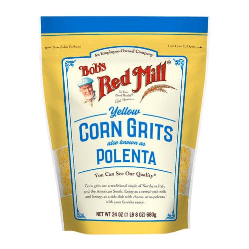 Bob’s Red Mill Corn Grits (Polenta) 24oz (Case of 4) - Free Shipping Items/Bulk Organic Foods - Bob’s Red Mill