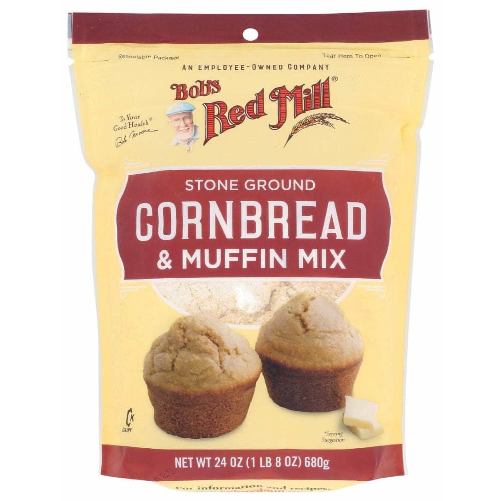 BOBS RED MILL Grocery > Cooking & Baking BOBS RED MILL: Cornbread & Muffin Mix, 24 oz