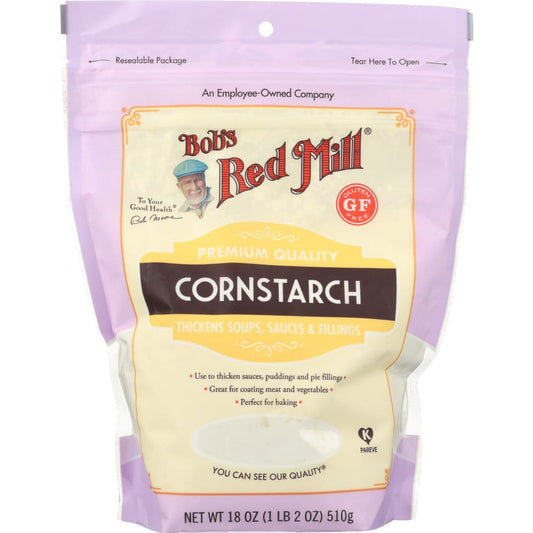 BOBS RED MILL: Cornstarch 18 oz (Pack of 5) - Grocery > Cooking & Baking > Baking Ingredients - BOBS RED MILL
