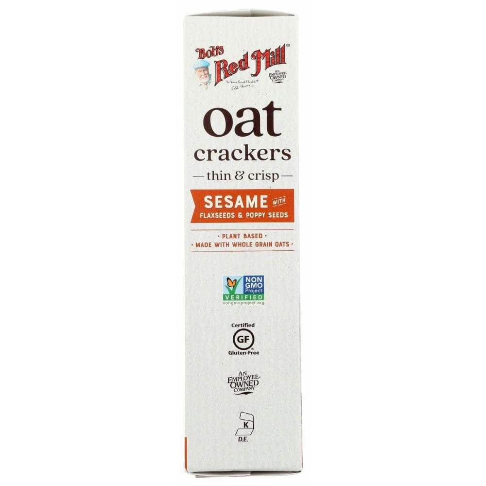 BOBS RED MILL Bobs Red Mill Crackers Oat Sesame, 4.25 Oz