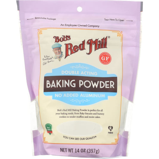 BOBS RED MILL: Double Acting Baking Powder 14 oz (Pack of 5) - Grocery > Cooking & Baking > Baking Ingredients - BOBS RED MILL