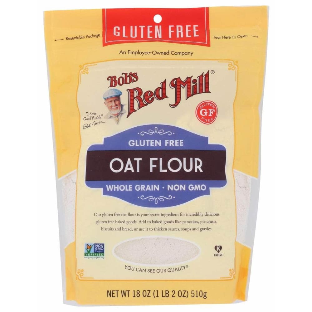 BOBS RED MILL Grocery > Cooking & Baking > Flours BOBS RED MILL: Flour Oat, 18 oz