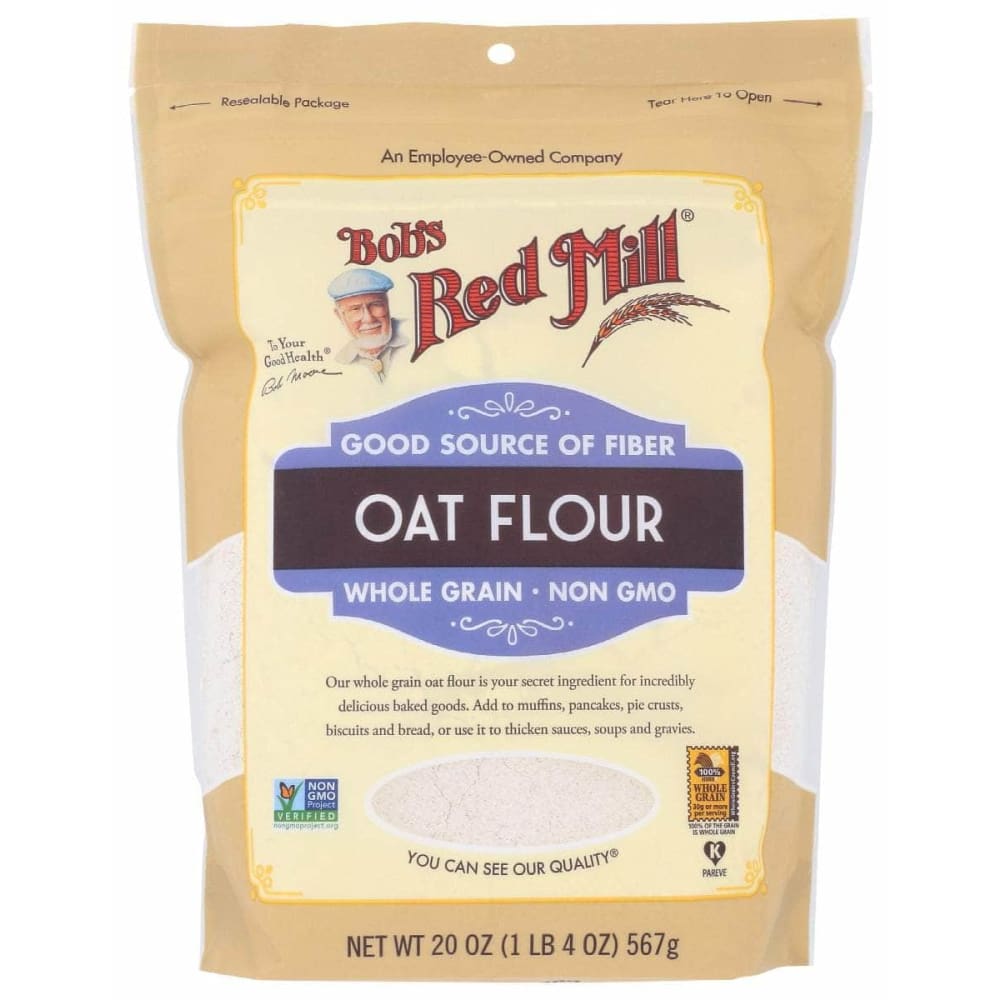 BOBS RED MILL Grocery > Cooking & Baking > Flours BOBS RED MILL: Flour Oat, 20 oz