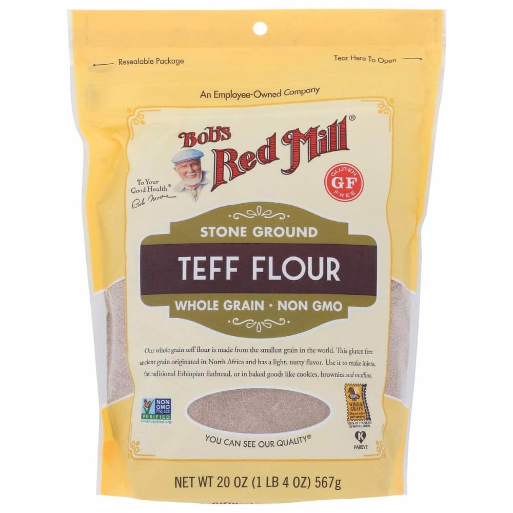 BOBS RED MILL Grocery > Cooking & Baking > Flours BOBS RED MILL: Flour Teff, 20 oz
