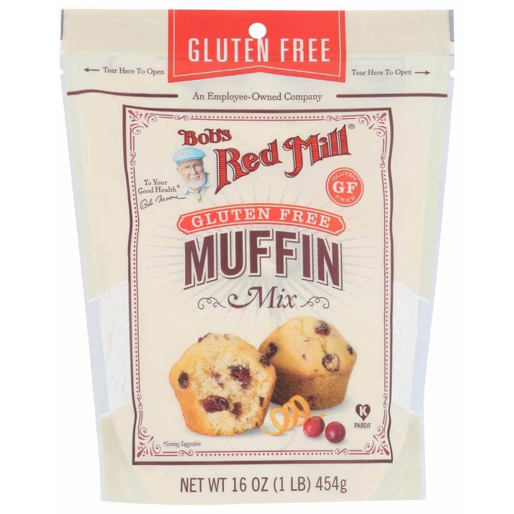 BOBS RED MILL Grocery > Cooking & Baking > Baking Ingredients BOBS RED MILL: Gluten Free Muffin Mix, 16 oz