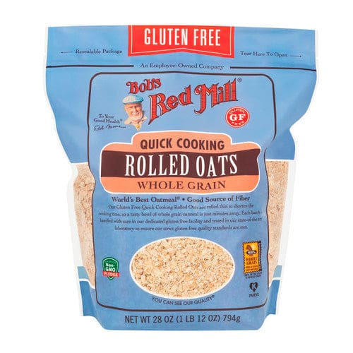 Bob’s Red Mill Gluten Free Quick Cooking Oats 28oz (Case of 4) - Baking/Bulk Baking - Bob’s Red Mill